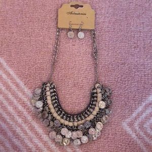 Necklace and Earrings